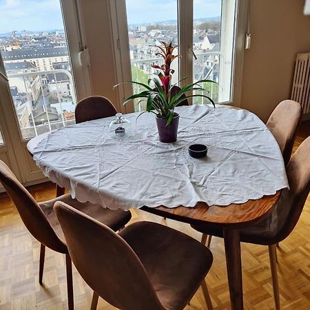 Superbe Appartement Lumineux Avec Vue Imprenable Tours Luaran gambar